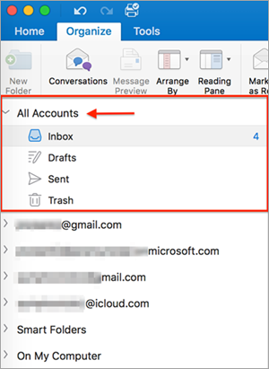 Where to see manage apps in outlook for mac computer